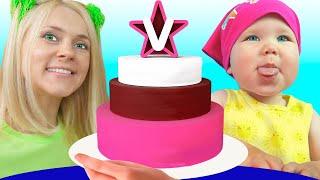 Pat A Cake Song - Kids Songs and Nursery Rhymes | Vasilisa