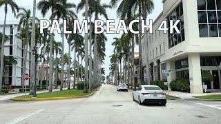 Palm Beach 4K - Florida's Beverly Hills - Scenic Drive - USA