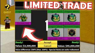 NO WAY...Trading Limited Items for BEST OFFERS! Blox Fruits