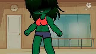 She hulk Transformation|Gacha Life