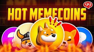 BEST 5 MEME COINS to Buy Now (HOT Next 10X Crypto Picks?!)