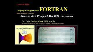 FORTRAN: aula 17 - capítulo 15. Inicialização, tempo de CPU e DOS