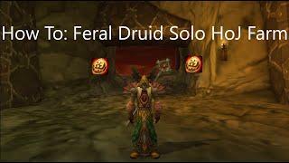 How to solo General Angerforge as a Feral Druid in Wow Classic