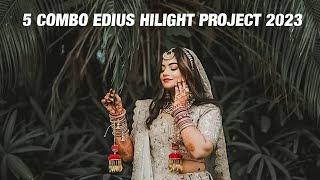 New 2023 Edius Cinematic Wedding Hilight Project 2023 || Edius Zone || DOWNLOAD PAY AND USE