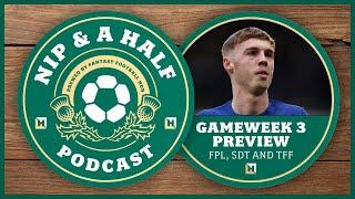 FPL, TFF and DreamTeam Chat - Gameweek 3 Preview | Nip and a Half Fantasy Football  23/24