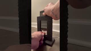 Minecraft portal for phone #3dprinting #satisfying #3d #minecraft #netherportal #3d