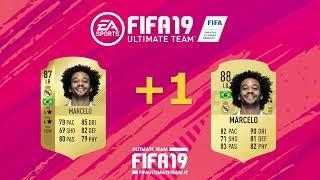 Comparison Ratings Top 100 Fifa 19 vs Fifa 18 ( 30 - 21 )