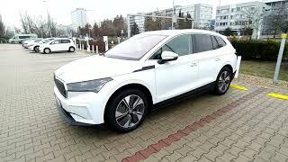 Skoda ENYAQ iV. Обзор нового чешского электрического  кроссовера 2021 г. Часть 1.