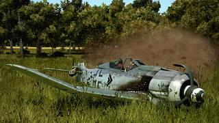 Realistic Plane Crashes, Bailouts & Crash Landings! 359 | IL-2 Sturmovik | Flight Simulator Crashes