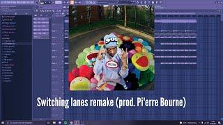 Pierre bourne - Switching lanes remake (MOST ACCURATE FLP) | FL Studio 20