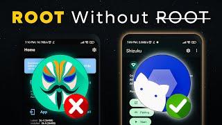 ROOT Android Without Actual ROOT || Shizuku - Full Installation Guide Without ROOT