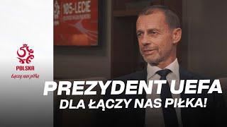 ALEKSANDER ČEFERIN PRZED GALĄ 105-LECIA PZPN. "Przyszłość rysuje się w jasnych barwach"