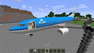 MINECRAFT как взлететь на самолете с модом golden airport pack