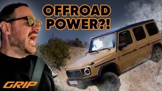 35-Degree Incline: Extreme Offroad Challenge in the Mercedes G-Class  [Dubbed with AI] | GRIP