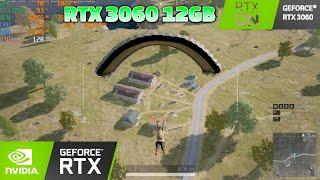 RTX 3060 12GB PUBG MAX SETTİNG FPS TEST 2022