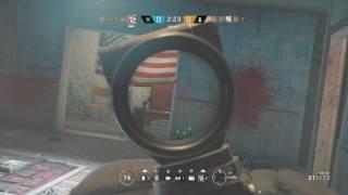 Tom Clancy's Rainbow Six® Siege 1v3 turned 1v1 fast FTW