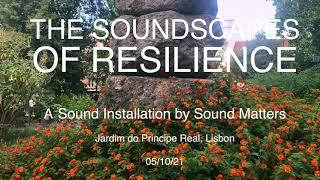 THE SOUNDSCAPES OF RESILIENCE.  (Binaural recording of an installation produced by Sound Matters)