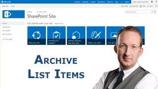 Archive SharePoint List Items