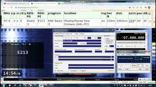 FM DX Es - 110822 1254UTC - 97.4 RNE Radio 3 (E) Moaña/Monte Faro Domaio (GAL-PO) 60kW 1991km