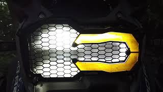 MotoArmor Headlight Guard - Lone Rider