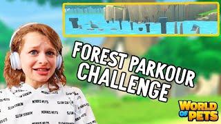 THE BEST TIME FOR THE FOREST PARKOUR OBBY In World Of Pets game