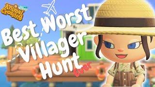 VILLAGER HUNTING FOR COTTAGE CORE VILLAGERS | COTTAGE CORE ISLAND | ANIMAL CROSSING NEW HORIZONS