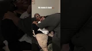 My Mom Came Back To Visit Her Grandson!