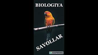 Biologiya savollar -1