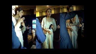 Leaked Video of Mahira Khan Spotted Smoking at Backstage of LSA 2018 | Ainy TV.