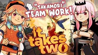 【IT TAKES TWO】So-Called "Takamori" Team Work! #hololiveenglish #holomyth