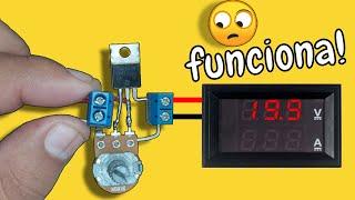 0 to 20 VOLT using MOSFET AS a variable source, IT WORKS!