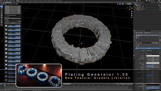 How to add your own Greeble Libraries in the Plating Generator