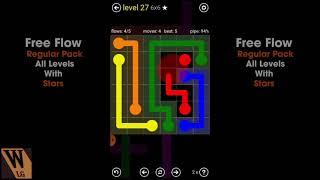 Flow Free Regular Pack all Levels with Stars