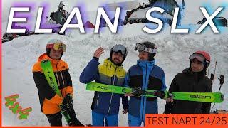 Test nart 24/25 : Elan ACE SLX 165cm | Ultra lekkie choć zadziorne !