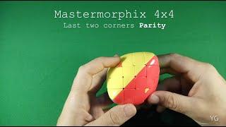 Mastermorphix 4x4 - Простое решение паритета последних двух углов