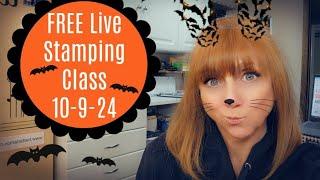 FREE Live Stamping Class Oct 9, 2024