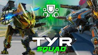 Tyr Squad Is Actually GOOD... Way More Healing With True Ace | War Robots