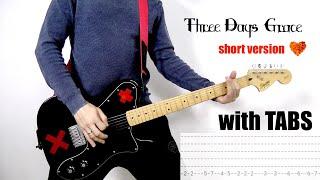 Three Days Grace - So Called Life [Guitar Cover with Tabs]