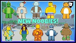 HOW TO FIND ALL 25 NEW NOOBIES in The Noobies Morphs | ROBLOX