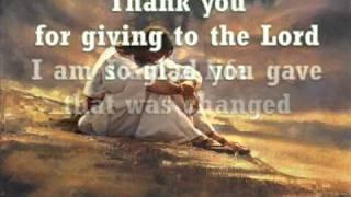 Thank You For Giving To The Lord