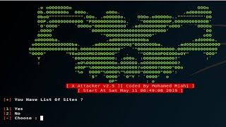 Как атакуют твой сайт с помощью kali и XAttacker