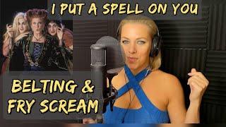 LEARN to SING at PHOENIX VOCAL STUDIO / I Put a Spell on You / Belting / Fry scream / Halloween