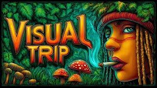 Psy Dub Visual Trip | Magic Mushroom Animation | Psychedelic Dub Mix