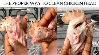 How To Clean Chicken Head | The Proper Way To Do It