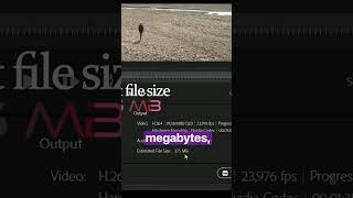 Export Small Video File Size [PREMIERE] 2023