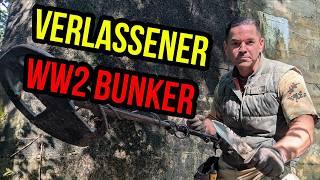 Schatzsuche am WW2 BUNKER! Spannende Funde an einem verlassenen Bunker der Wehrmacht