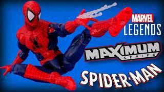 Marvel Legends Maximum Spider Man Hasbro Action Figure Review And Play Day!!