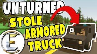 Stole Armored Truck - Unturned Roleplay Rags to Riches #67 (Stealing From The Swat)