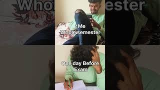 Whole semester in one day #semester #exam #college #students #crazyvaruu