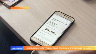 В Мордовии введут цифровые пропуска для выхода на улицу